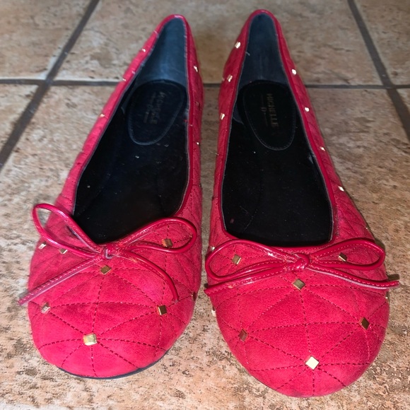 MICHELLE D Suede Flat Slippers - Picture 2 of 10